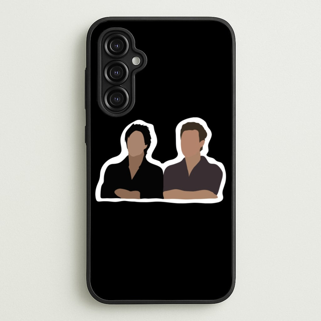Salvatore Cartoons - VD - Vampire Diaries Phone Case for Galaxy A14