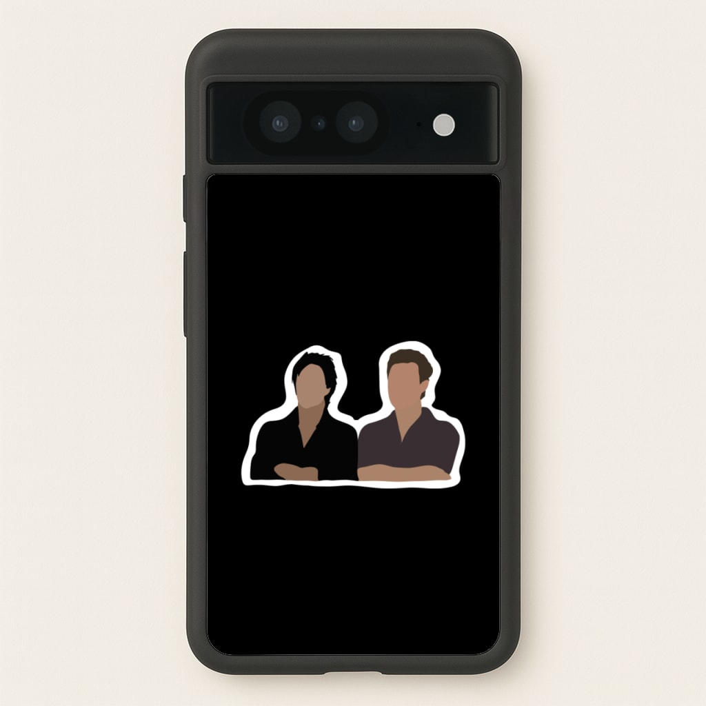 Salvatore Cartoons - VD - Vampire Diaries Phone Case for Google Pixel 8