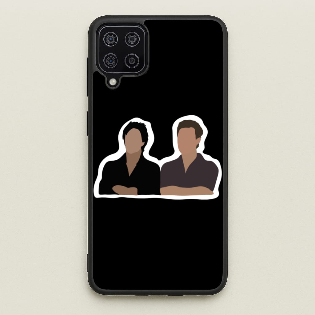 Salvatore Cartoons - VD - Vampire Diaries Phone Case for Galaxy A12