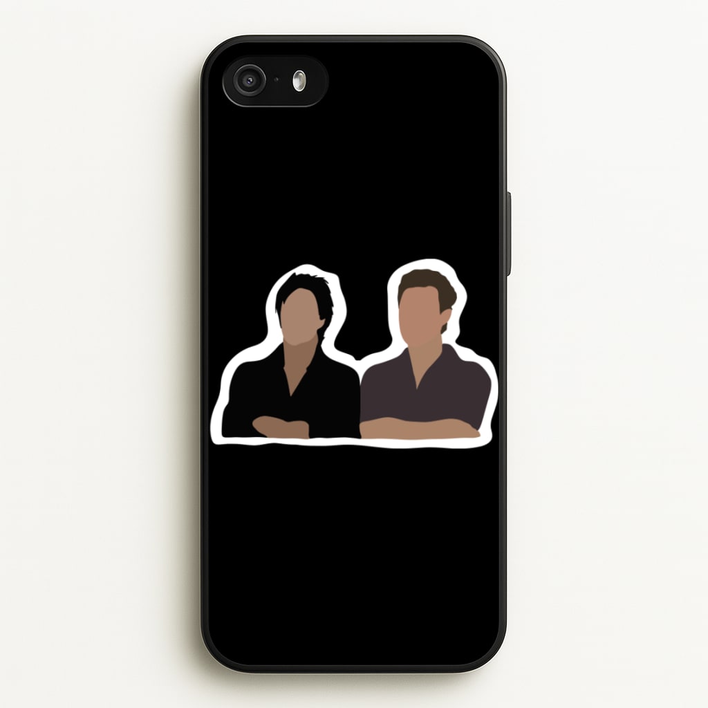 Salvatore Cartoons - VD - Vampire Diaries Phone Case for iPhone 5 / 5s / SE 2016