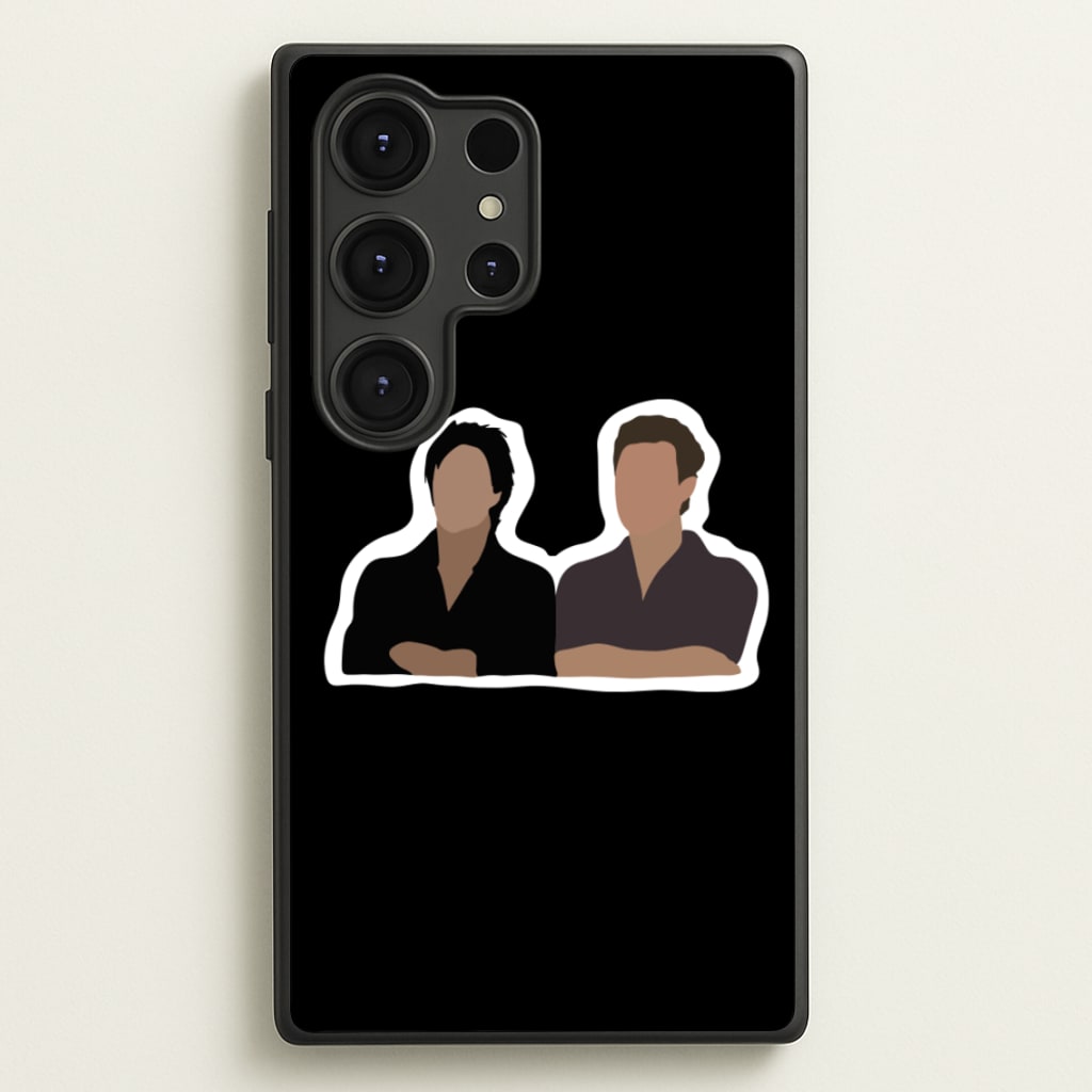 Salvatore Cartoons - VD - Vampire Diaries Phone Case for Galaxy S25 Ultra