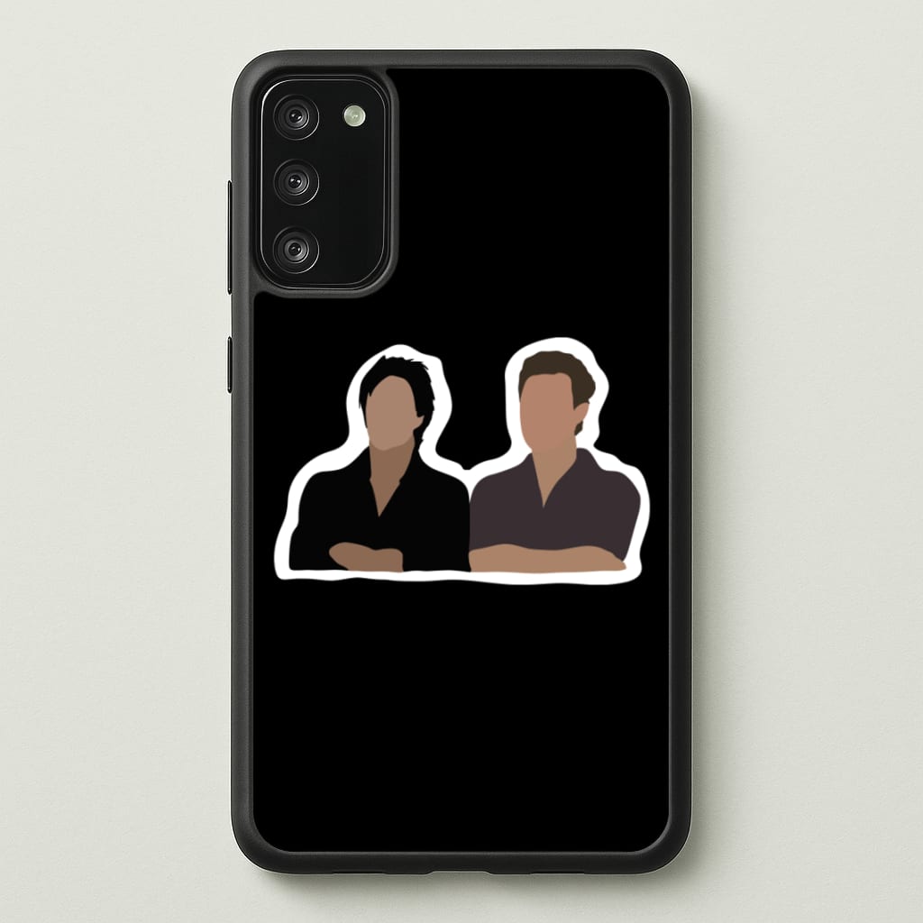 Salvatore Cartoons - VD - Vampire Diaries Phone Case for Galaxy A41