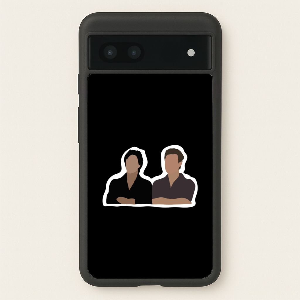 Salvatore Cartoons - VD - Vampire Diaries Phone Case for Google Pixel 6a