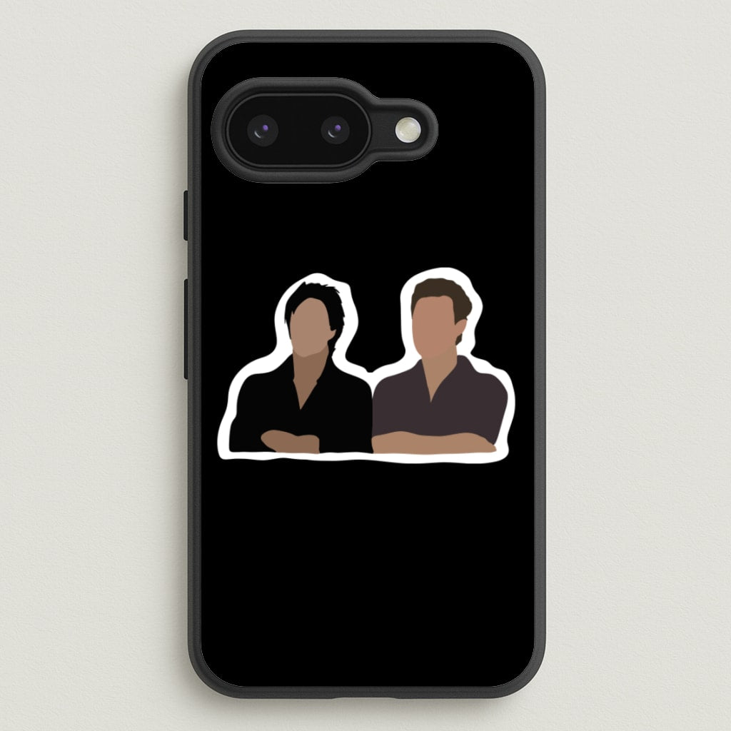 Salvatore Cartoons - VD - Vampire Diaries Phone Case for Google Pixel 9a