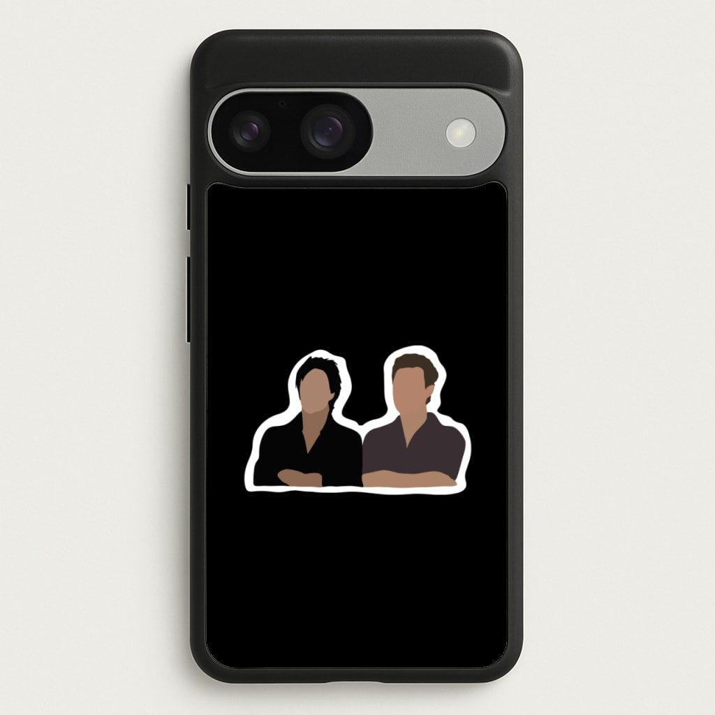 Salvatore Cartoons - VD - Vampire Diaries Phone Case for Google Pixel 9 / 9 Pro