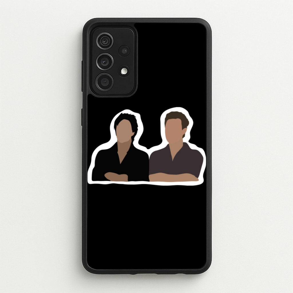 Salvatore Cartoons - VD - Vampire Diaries Phone Case for Galaxy A52 / A52s