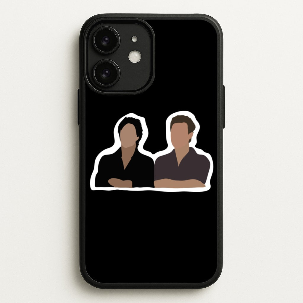 Salvatore Cartoons - VD - Vampire Diaries Phone Case for iPhone 11