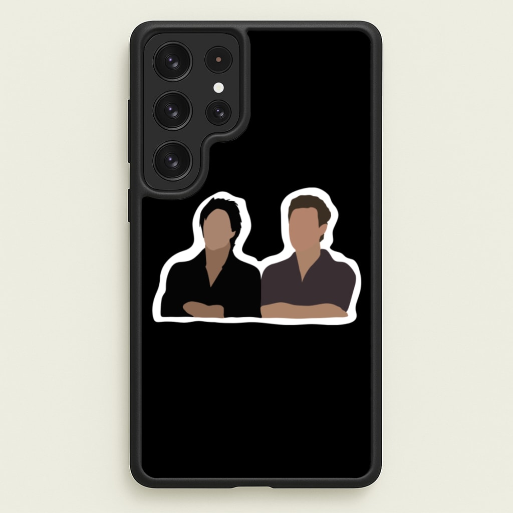 Salvatore Cartoons - VD - Vampire Diaries Phone Case for Galaxy S23 Ultra