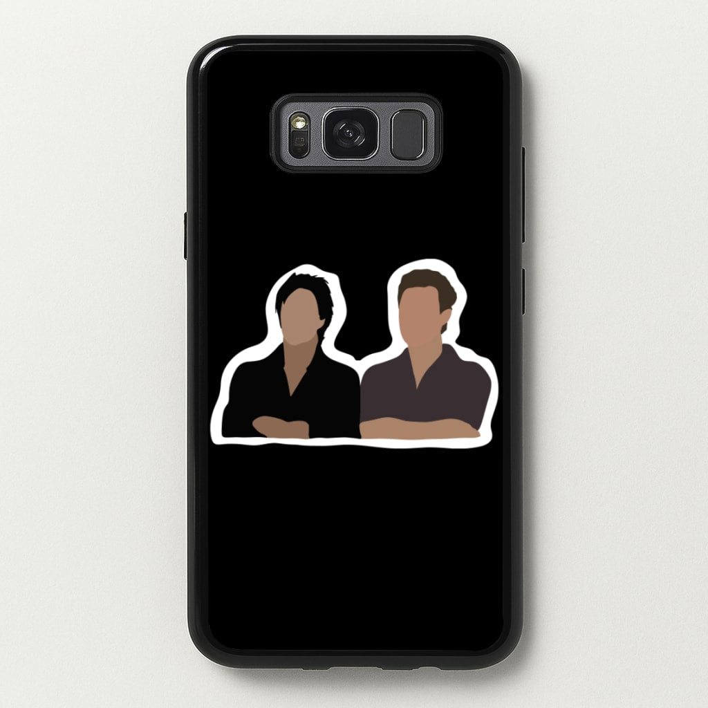 Salvatore Cartoons - VD - Vampire Diaries Phone Case for Galaxy S8