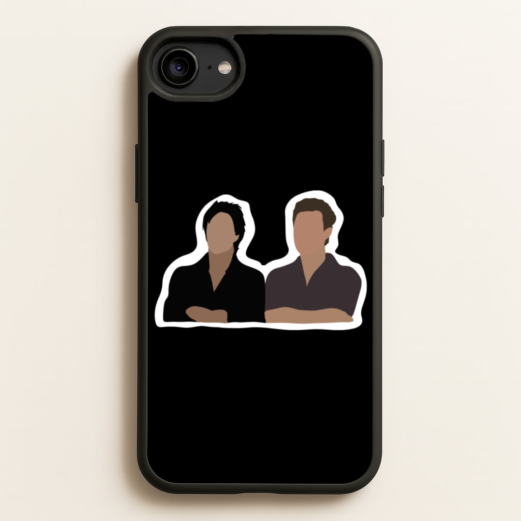 Salvatore Cartoons - VD - Vampire Diaries Phone Case for iPhone 6 / 7 / 8 / SE
