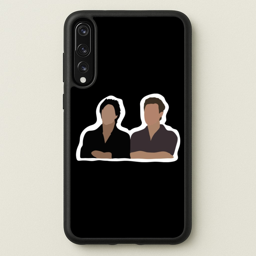 Salvatore Cartoons - VD - Vampire Diaries Phone Case for Huawei P20 Pro