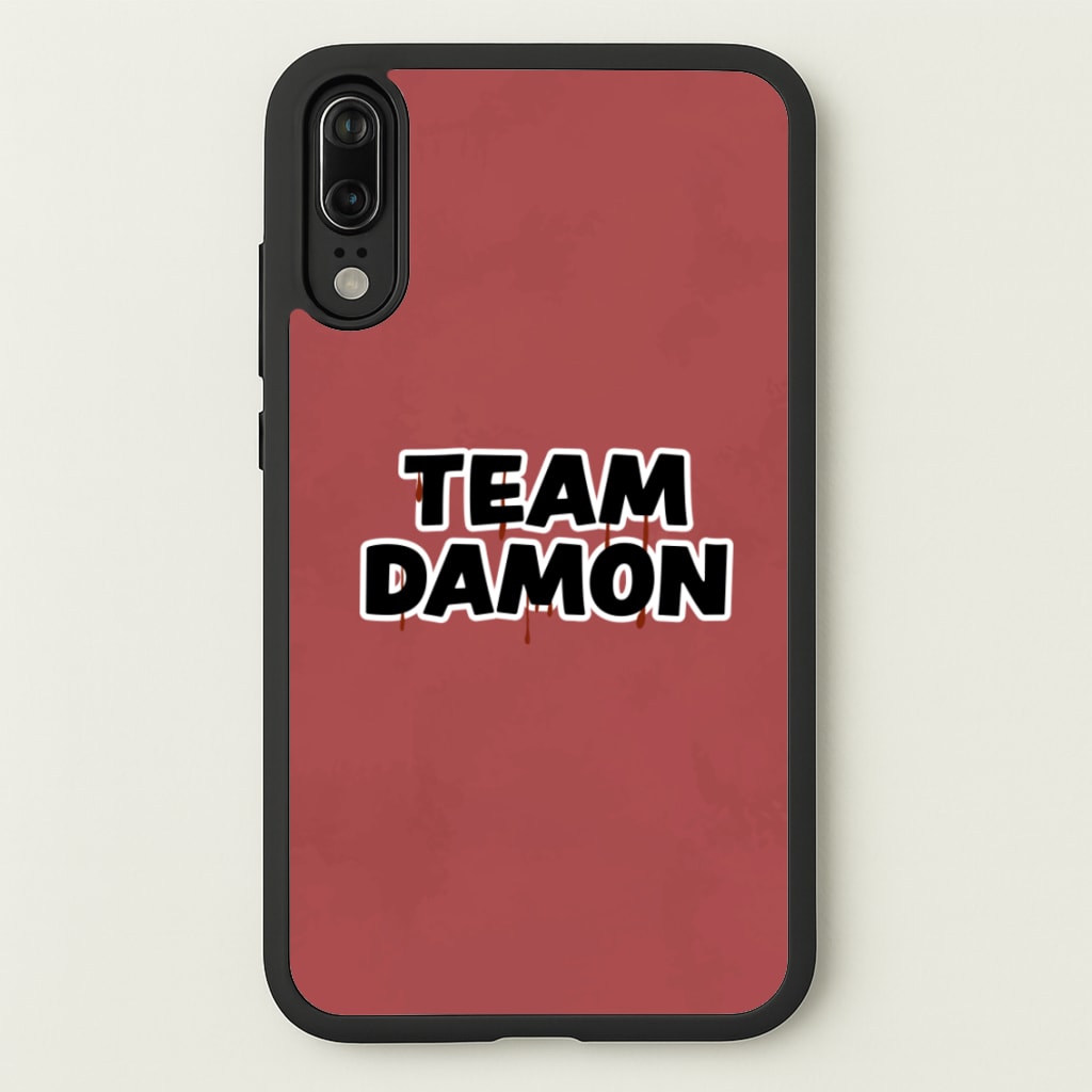 Team Damon - VD  - Vampire Diaries Phone Case for Huawei P20