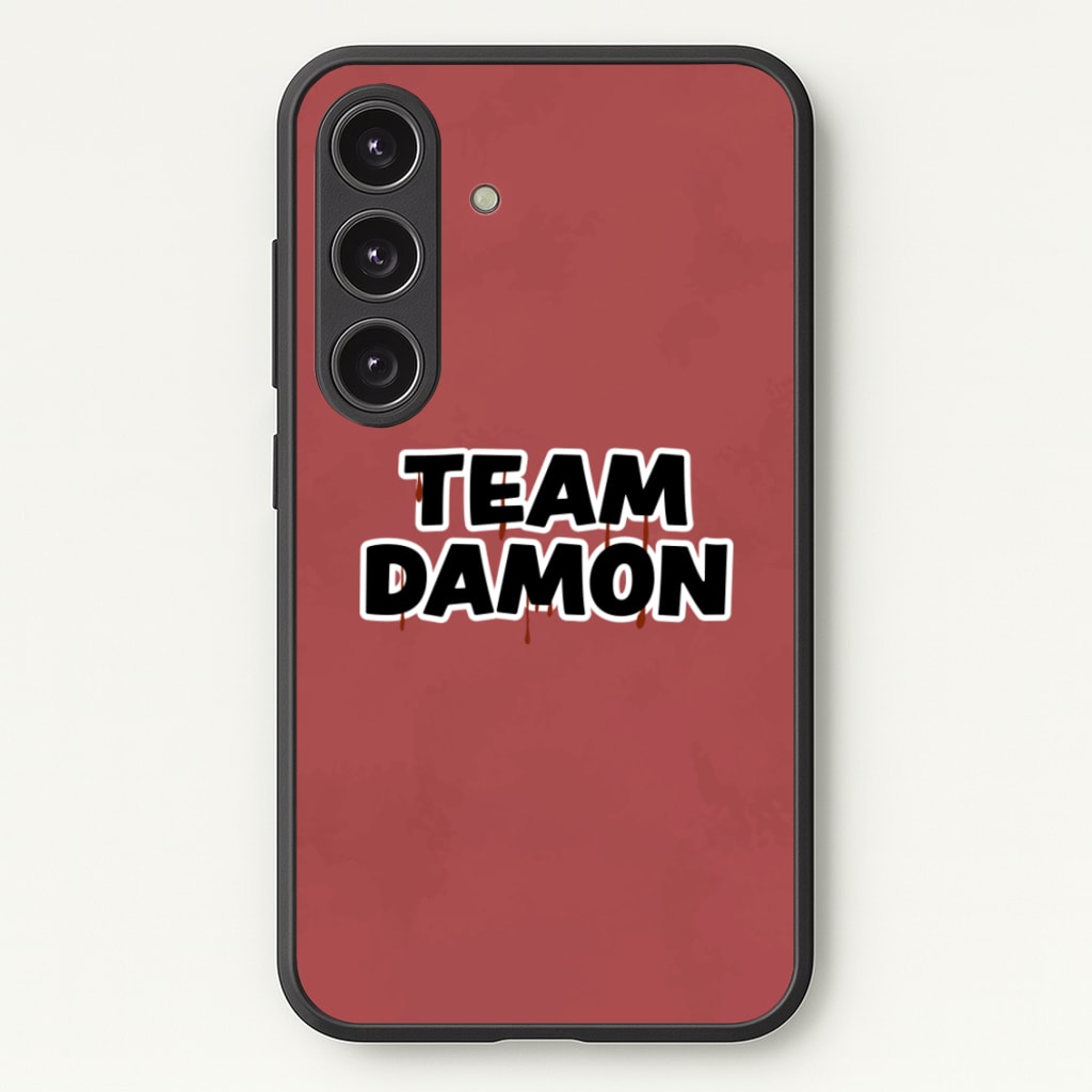 Team Damon - VD - Vampire Diaries Phone Case for Galaxy S25