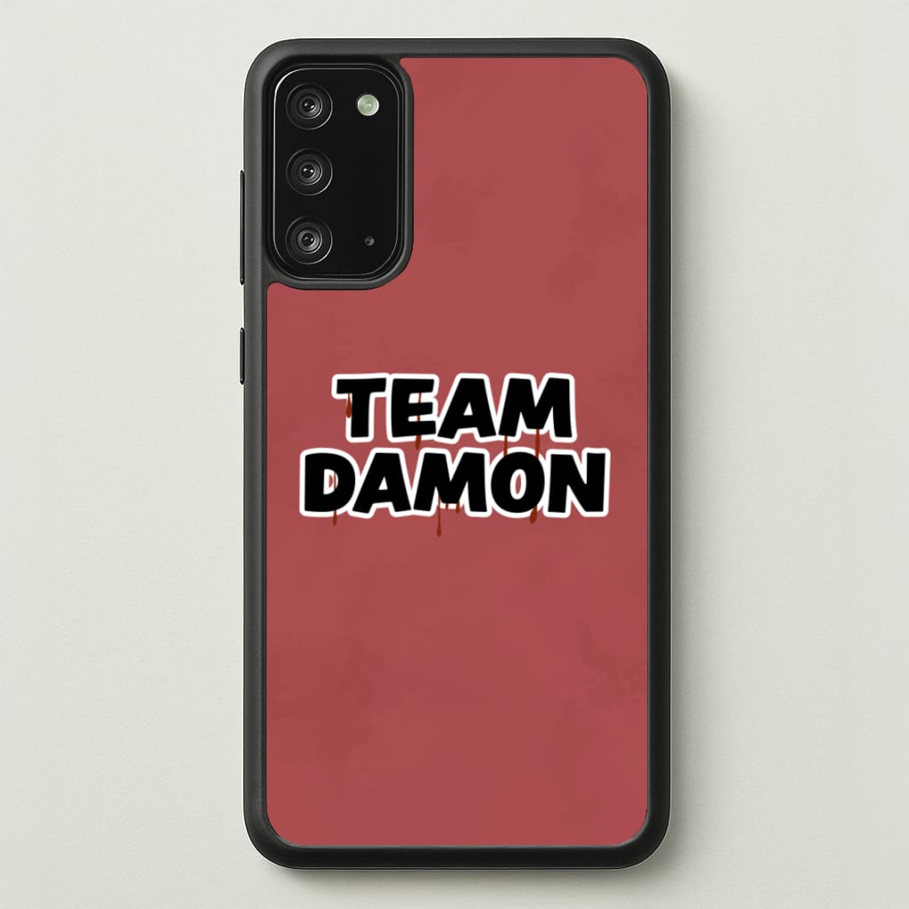 Team Damon - VD - Vampire Diaries Phone Case for Galaxy Note 20