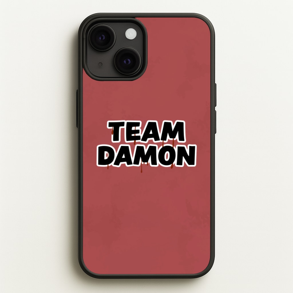 Team Damon - VD - Vampire Diaries Phone Case for iPhone 13