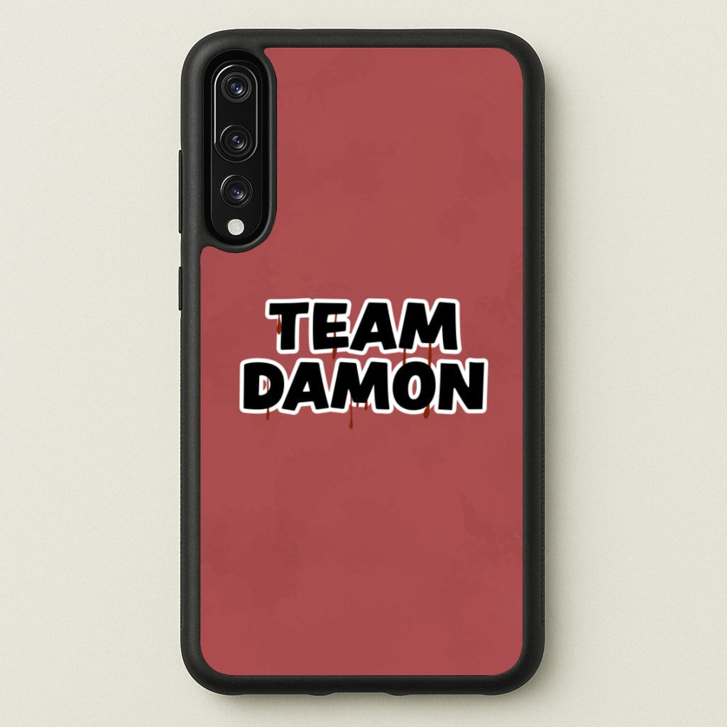 Team Damon - VD - Vampire Diaries Phone Case for Huawei P20 Pro