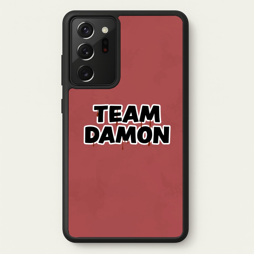 Team Damon - VD - Vampire Diaries Phone Case for Galaxy Note 20 Ultra