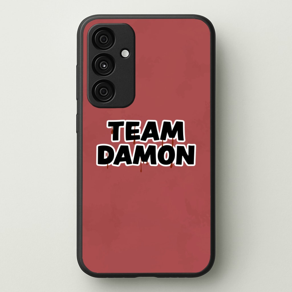 Team Damon - VD - Vampire Diaries Phone Case for Galaxy A55