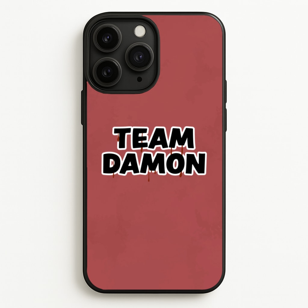 Team Damon - VD - Vampire Diaries Phone Case for iPhone 11 Pro Max