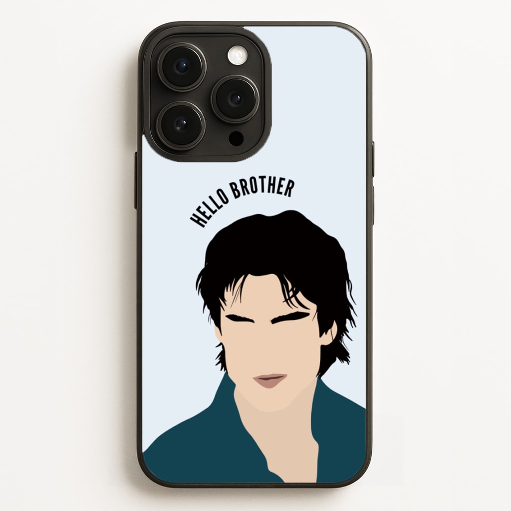 Hello Brother Cartoon - VD - Vampire Diaries Phone Case for iPhone 16 Pro Max