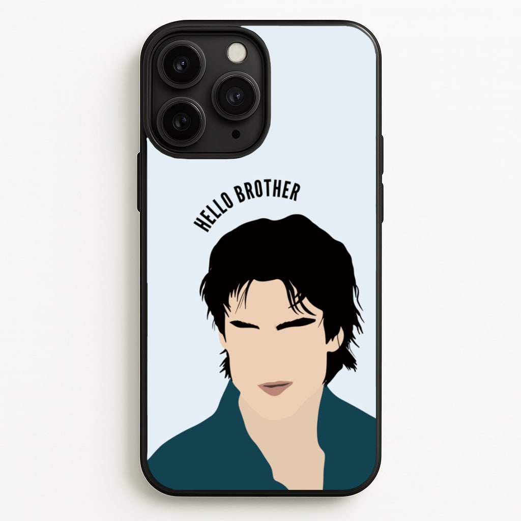 Hello Brother Cartoon - VD - Vampire Diaries Phone Case for iPhone 11 Pro