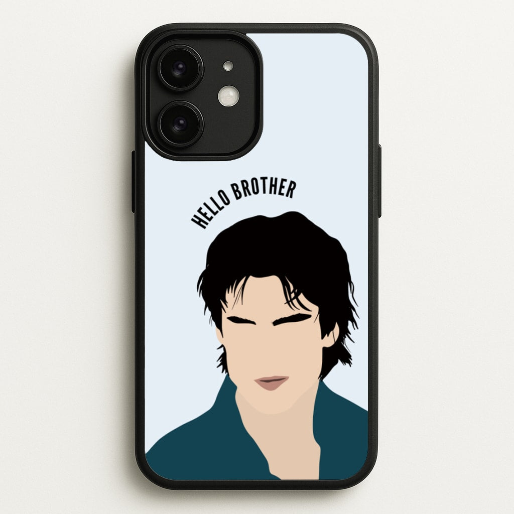 Hello Brother Cartoon - VD - Vampire Diaries Phone Case for iPhone 11