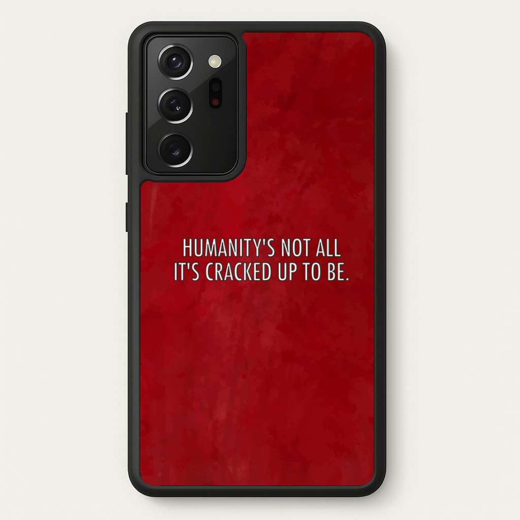 Humanity - VD - Vampire Diaries Phone Case for Galaxy Note 20 Ultra