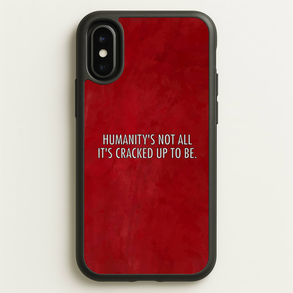 Humanity - VD - Vampire Diaries Phone Case for iPhone X / XS
