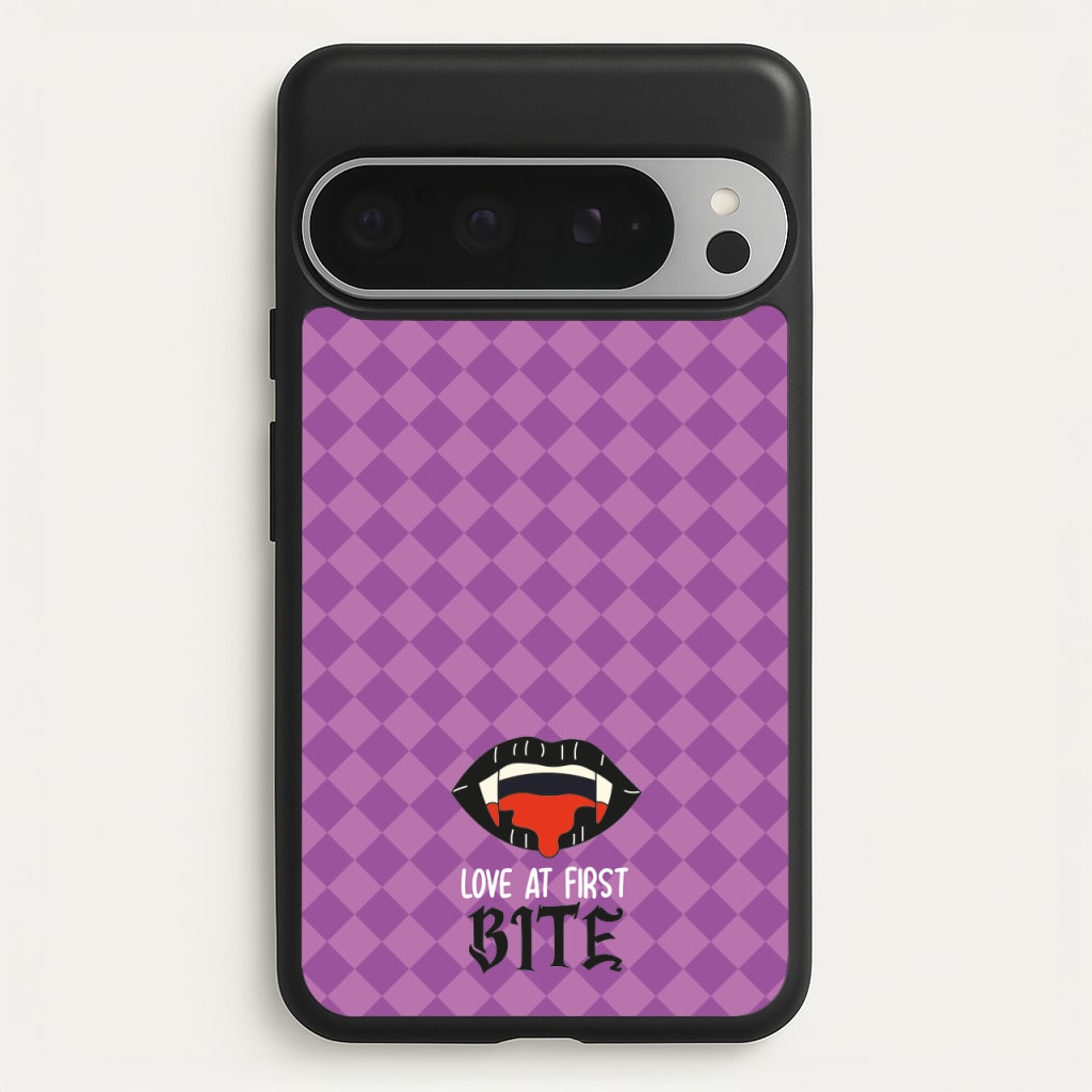 Love At First Bite - VD - Vampire Diaries Phone Case for Google Pixel 9 Pro XL