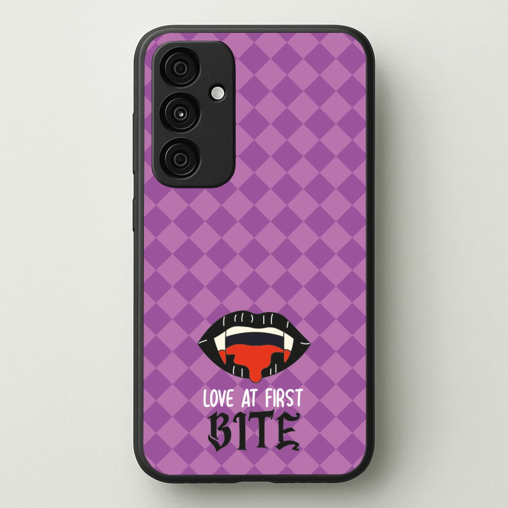 Love At First Bite - VD - Vampire Diaries Phone Case for Galaxy A35