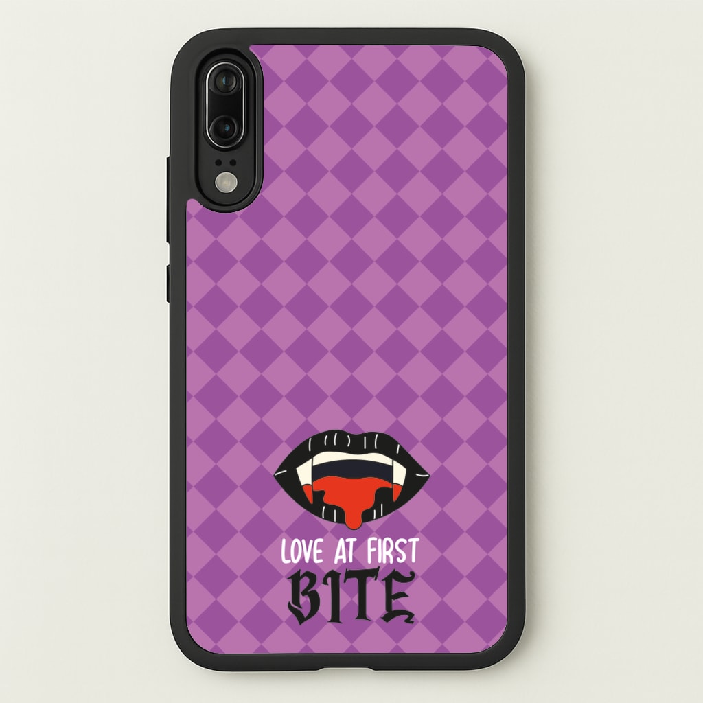 Love At First Bite - VD - Vampire Diaries Phone Case for Huawei P20