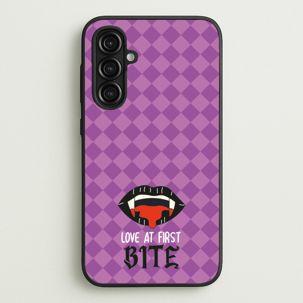 Love At First Bite - VD - Vampire Diaries Phone Case for Galaxy A16
