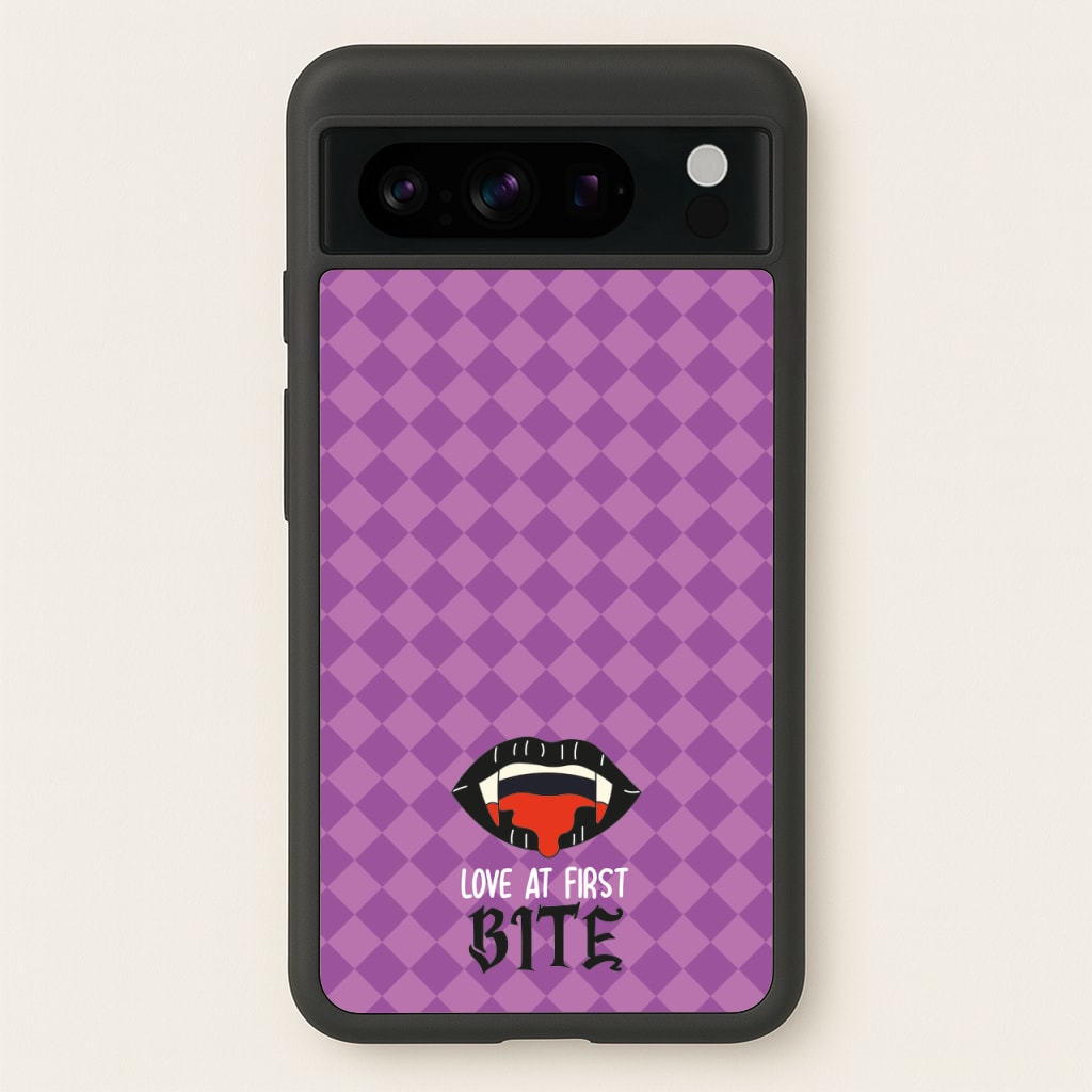 Love At First Bite - VD - Vampire Diaries Phone Case for Google Pixel 8 Pro