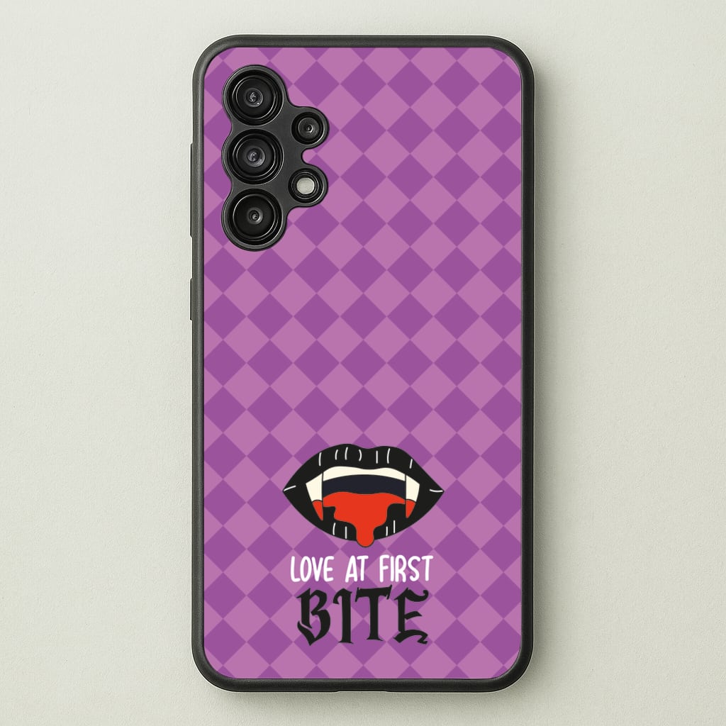 Love At First Bite - VD - Vampire Diaries Phone Case for Galaxy A13