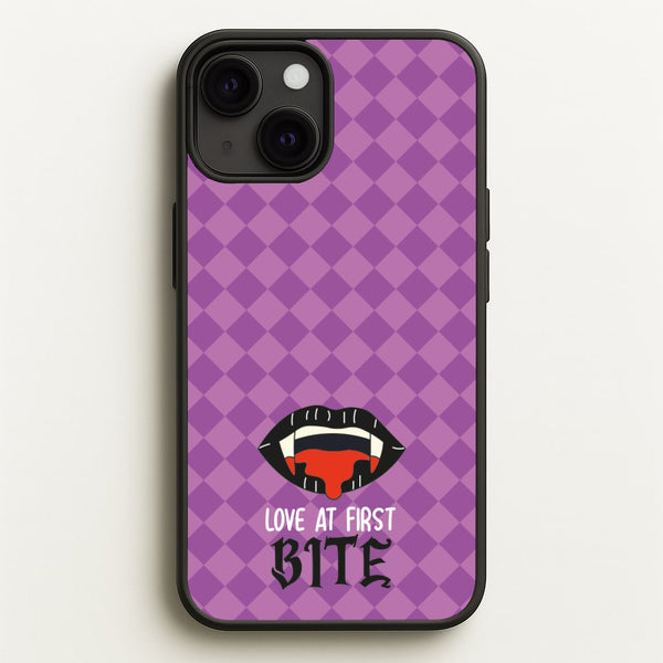 Love At First Bite - VD - Vampire Diaries Phone Case for iPhone 13 Mini