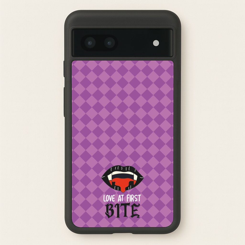 Love At First Bite - VD - Vampire Diaries Phone Case for Google Pixel 7a