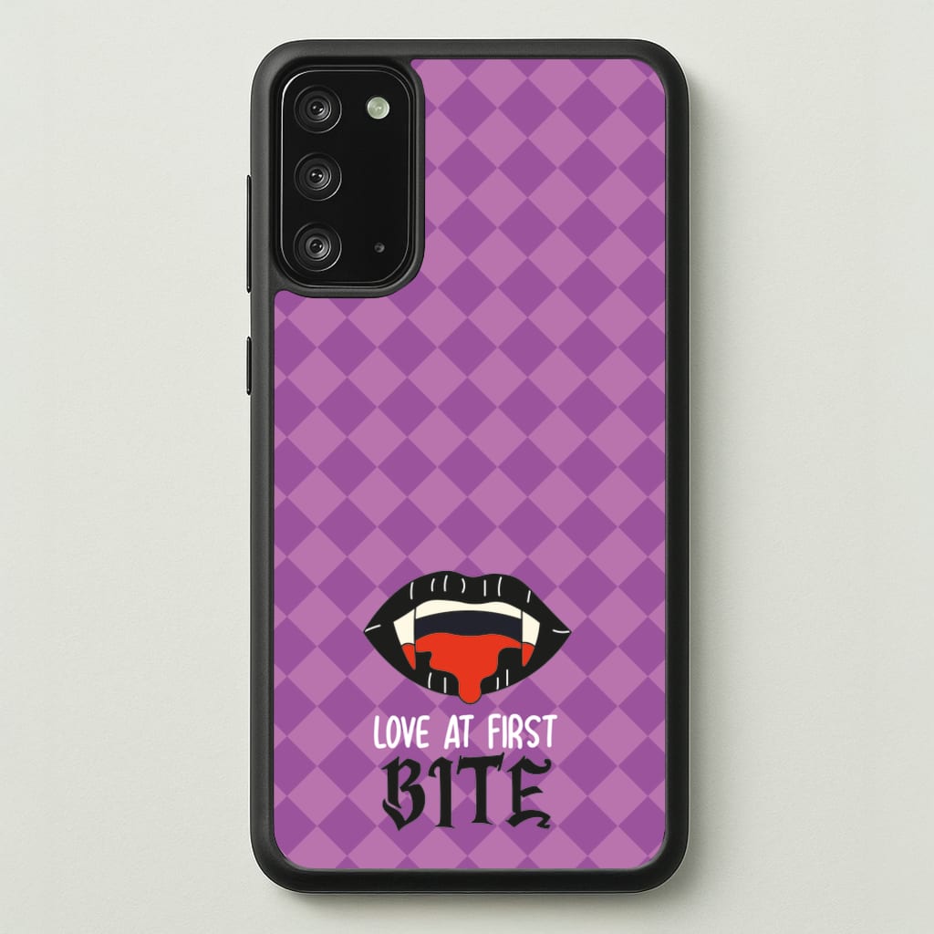 Love At First Bite - VD - Vampire Diaries Phone Case for Galaxy Note 20
