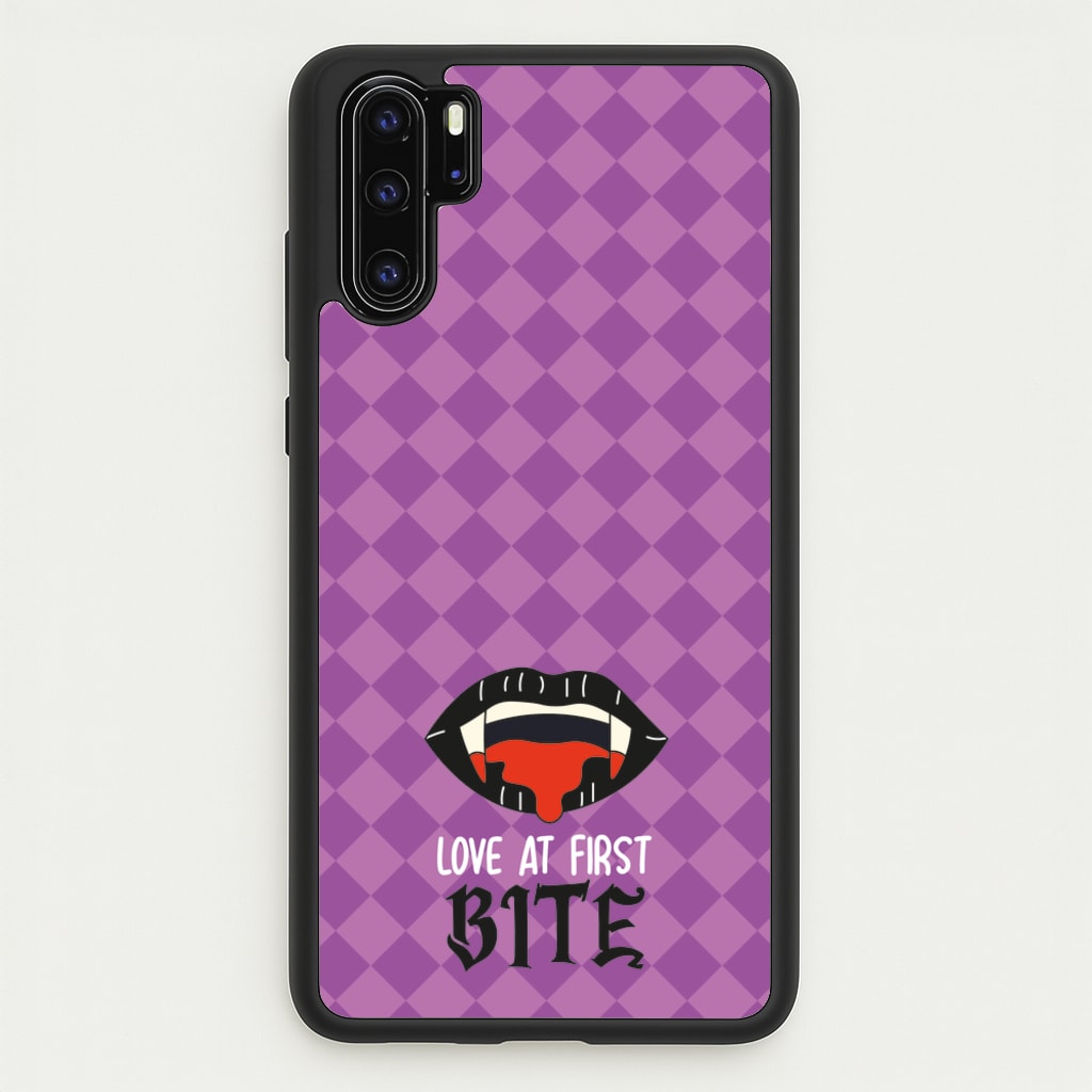 Love At First Bite - VD - Vampire Diaries Phone Case for Huawei P30 Pro