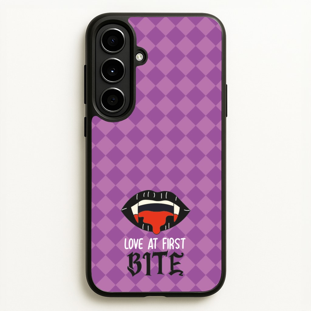 Love At First Bite - VD - Vampire Diaries Phone Case for Galaxy A56