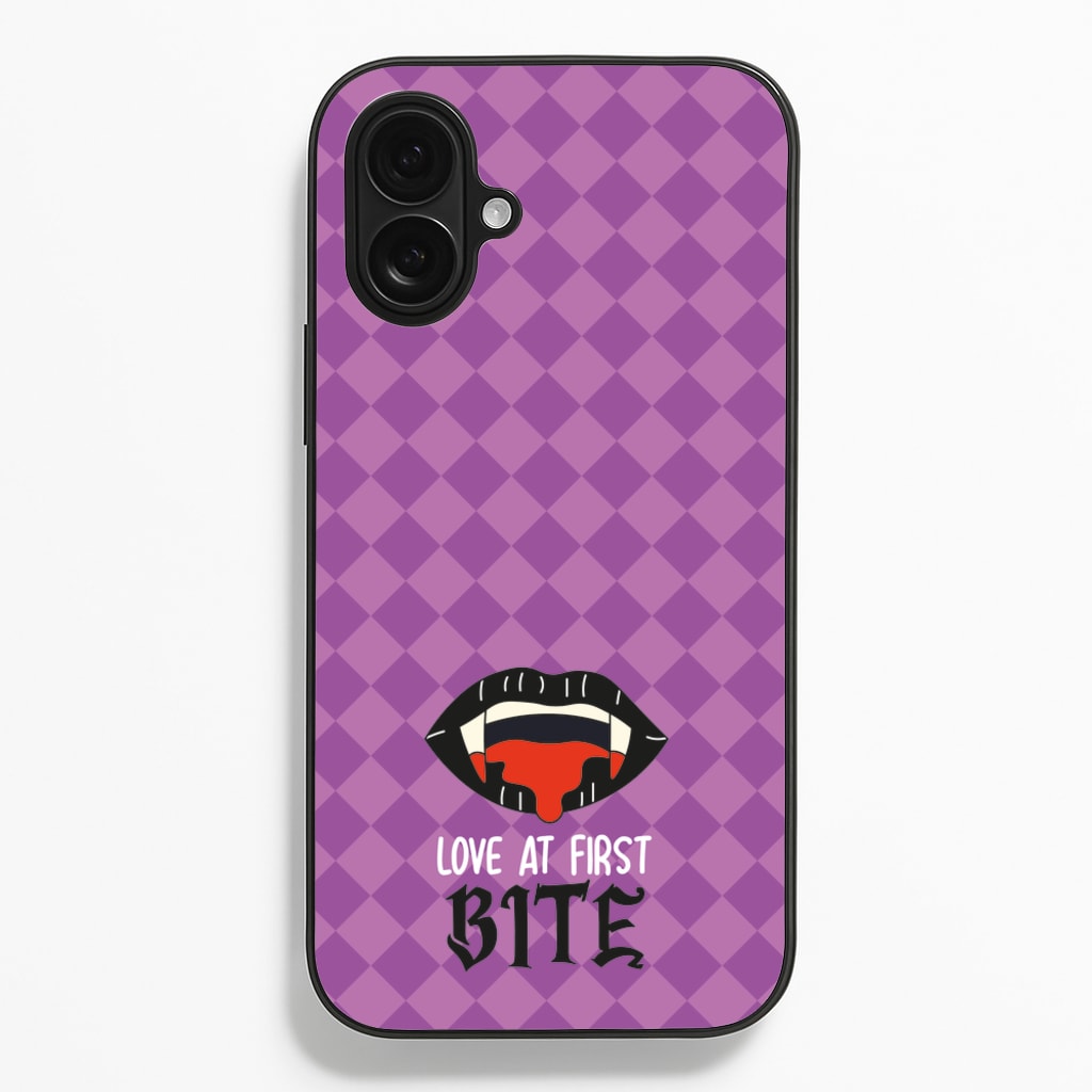 Love At First Bite - VD - Vampire Diaries Phone Case for iPhone 16 Plus