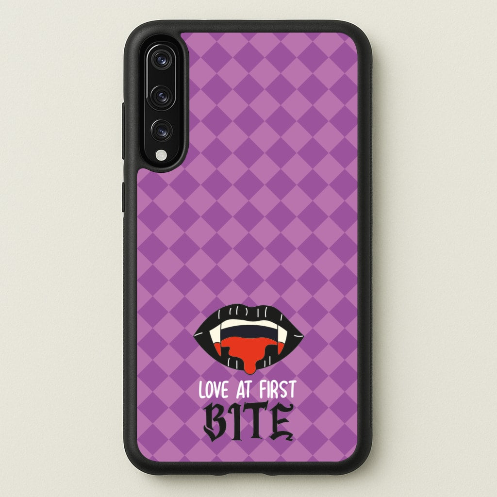Love At First Bite - VD - Vampire Diaries Phone Case for Huawei P20 Pro