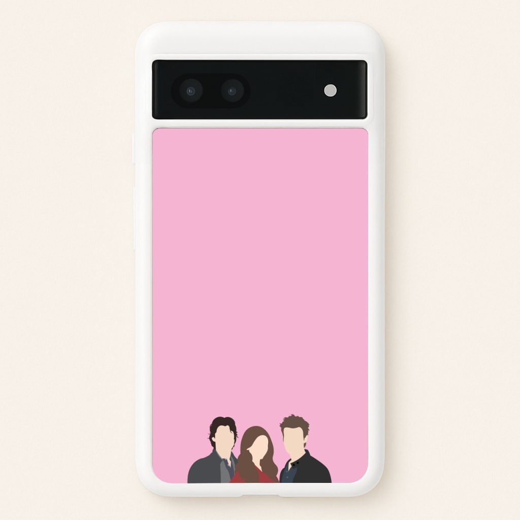 Elena, Damon And Stefan - VD - Vampire Diaries Phone Case for Google Pixel 6a