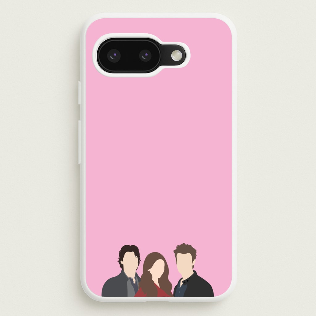 Elena, Damon And Stefan - VD - Vampire Diaries Phone Case for Google Pixel 9a
