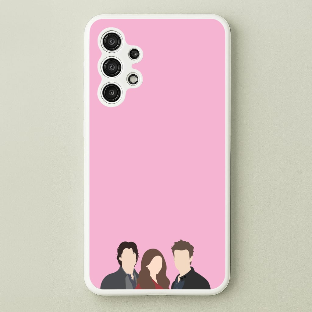 Elena, Damon And Stefan - VD - Vampire Diaries Phone Case for Galaxy A13