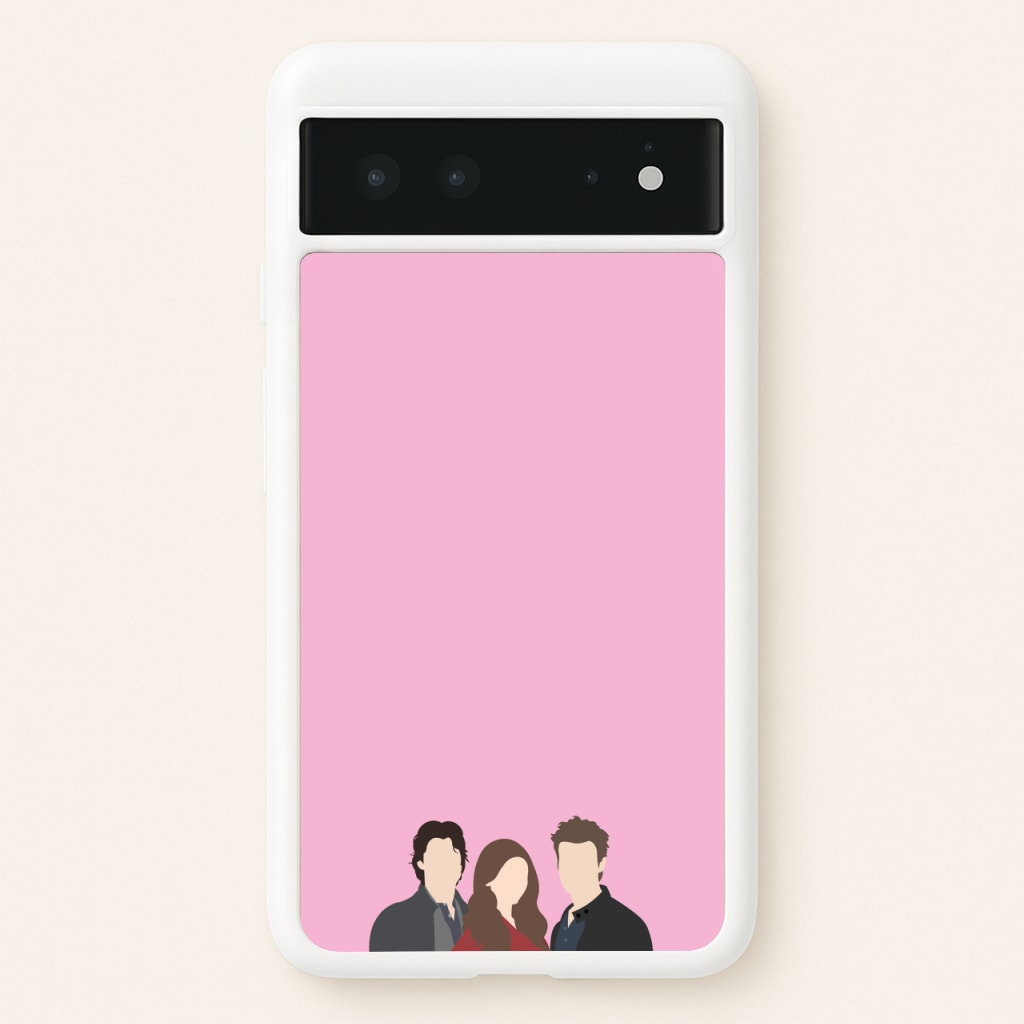 Elena, Damon And Stefan - VD - Vampire Diaries Phone Case for Google Pixel 6