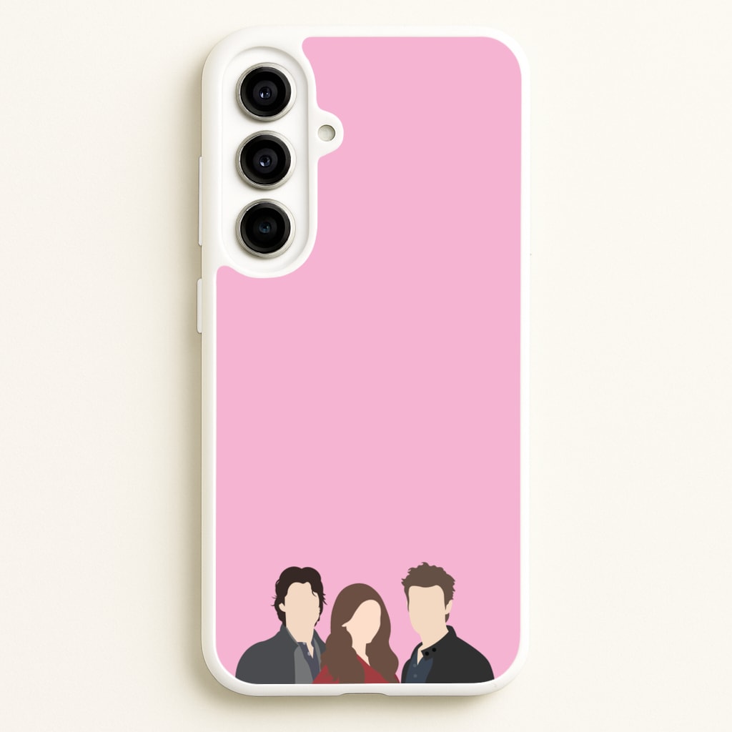 Elena, Damon And Stefan - VD - Vampire Diaries Phone Case for Galaxy A56