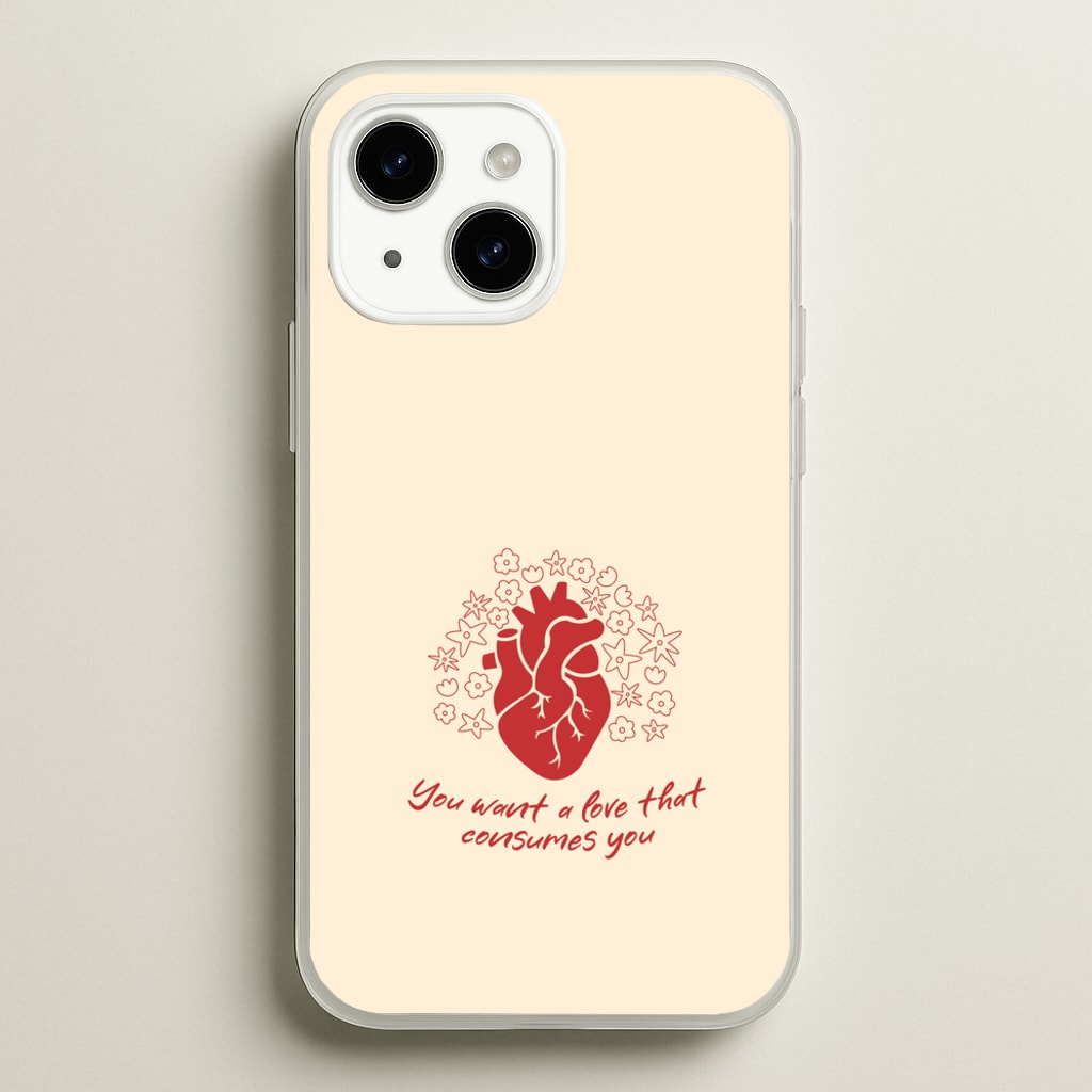 You Want A Love That Consumes You - VD - Vampire Diaries Phone Case for iPhone 15 Plus