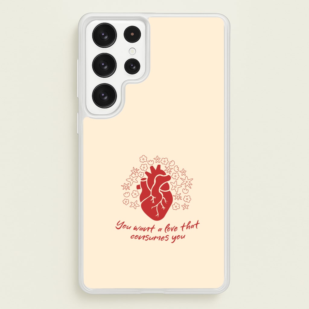 You Want A Love That Consumes You - VD - Vampire Diaries Phone Case for Galaxy S23 Ultra
