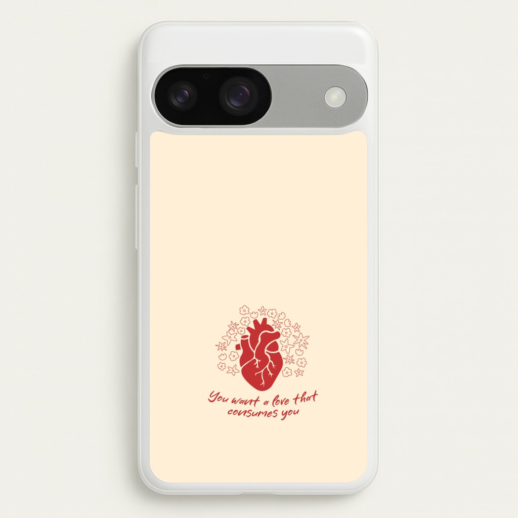 You Want A Love That Consumes You - VD - Vampire Diaries Phone Case for Google Pixel 9 / 9 Pro