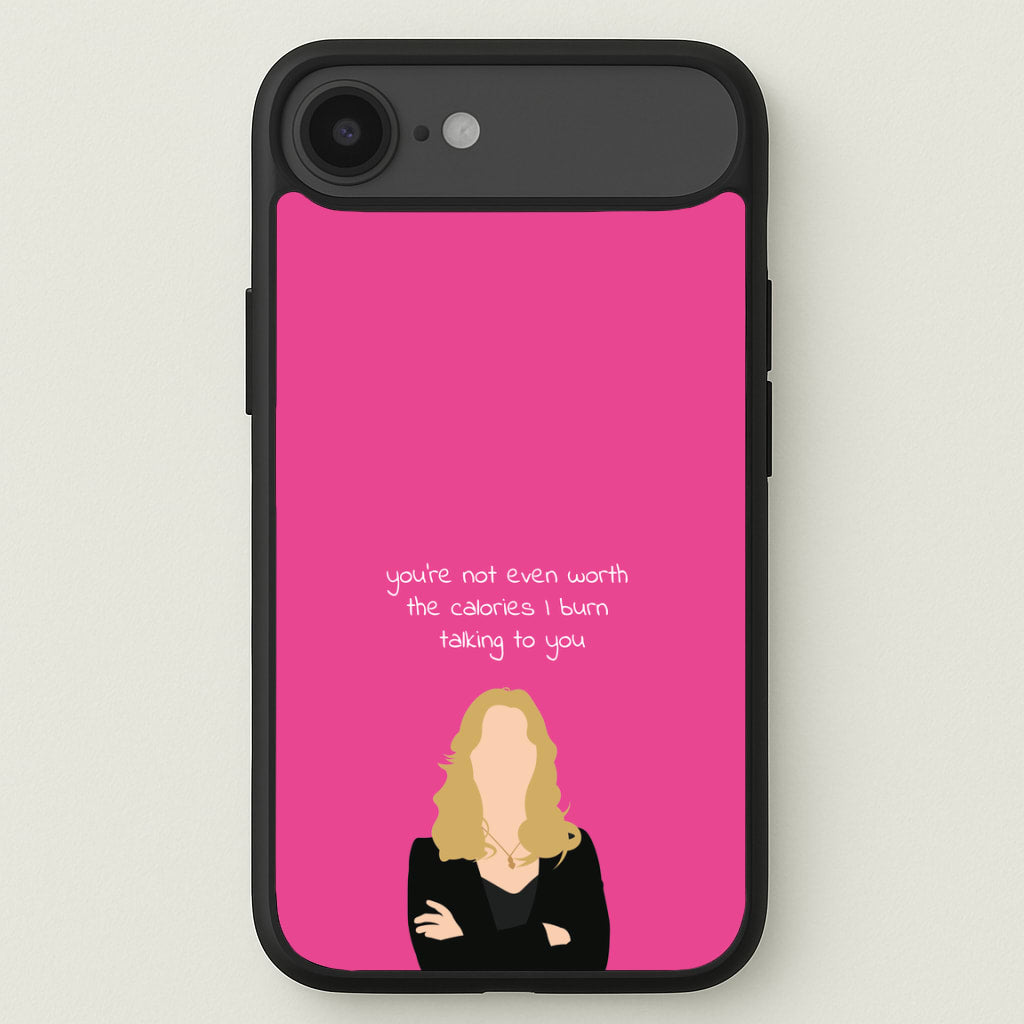 You're Not Even Worth The Calories I Burn Talking To You - VD Phone Case for iPhone 17 Air